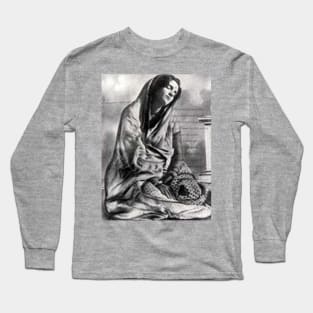 My consciousness has never associated itself with this temporary body | Anandamayi Ma Long Sleeve T-Shirt